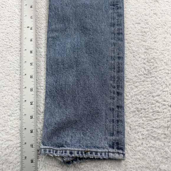 Citizens of Humanity Charlotte High Rise Straight Leg Jeans Blue 25 Distressed - Picture 3 of 10